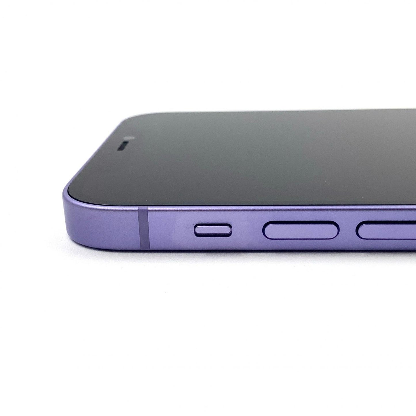 【全額返金保証】【最速発送】Apple iPhone iPhone 12 128GB パープル au 白ロム 動作確認済 83%