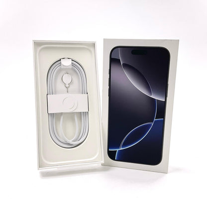 【全額返金保証】【最速発送】Apple iPhone iPhone 16 Pro Max 256GB ブラックチタニウム SIMフリー 白ロム 美品 動作確認済 97%