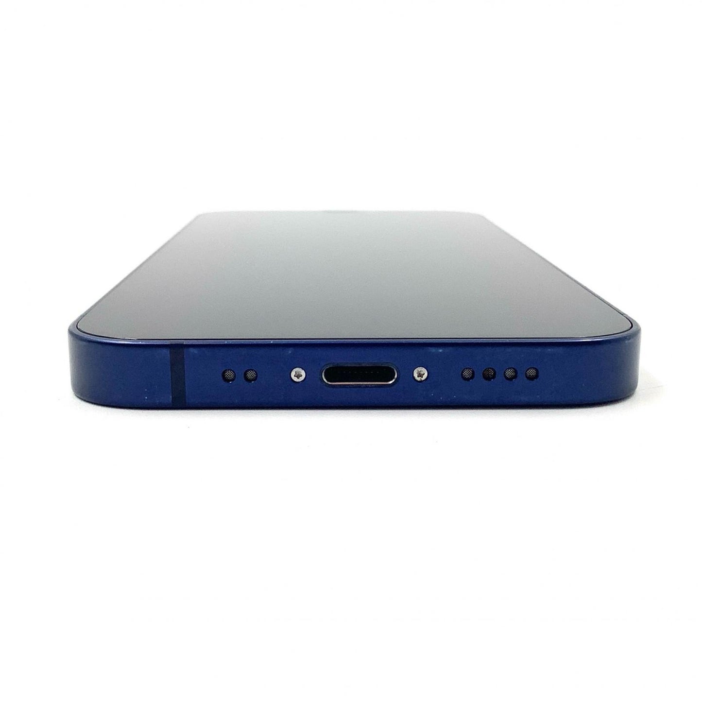 【全額返金保証】【最速発送】Apple iPhone iPhone 12 mini 128GB ブルー Softbank SIMフリー 白ロム 動作確認済 80%
