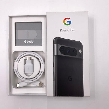 【全額返金保証】【最速発送】Google Pixel 8 Pro 256GB Obsidian docomo SIMフリー GE9DP 白ロム 動作確認済