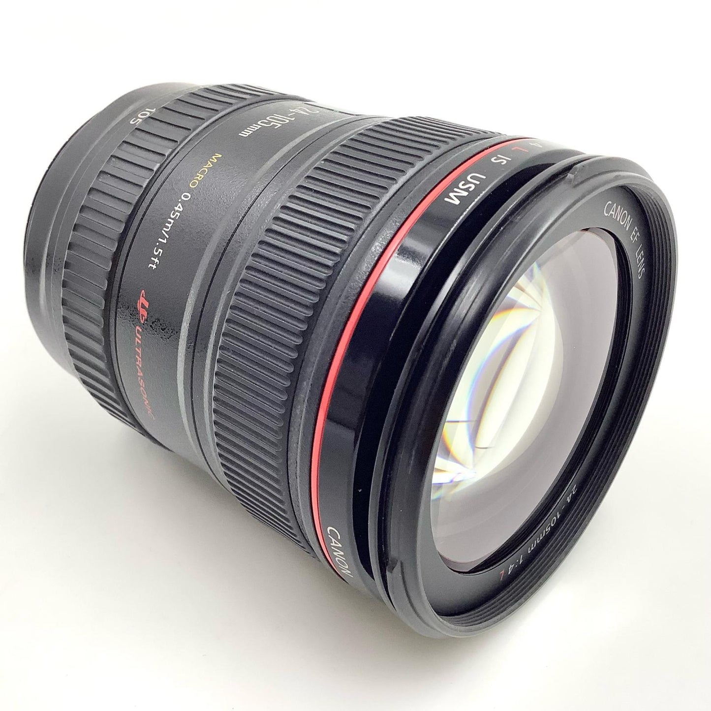 【全額返金保証】【最速発送】Canon EF24-105mm F4L IS USM 美品 動作確認済