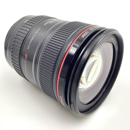 【全額返金保証】【最速発送】Canon EF24-105mm F4L IS USM 美品 動作確認済