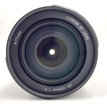 【全額返金保証】【最速発送】Canon EF24-105mm F4L IS USM 美品 動作確認済