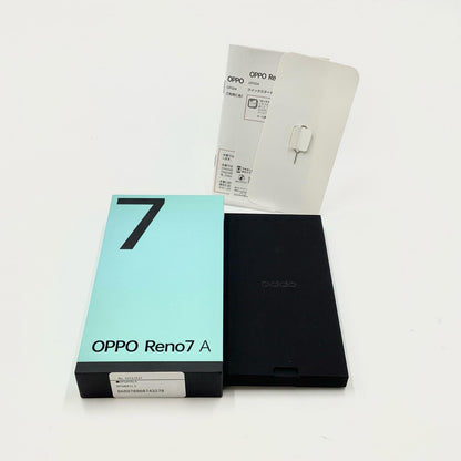 【全額返金保証】【最速発送】OPPO Reno 7 A 128GB ドリームブルー au SIMフリー OPG04 動作確認済
