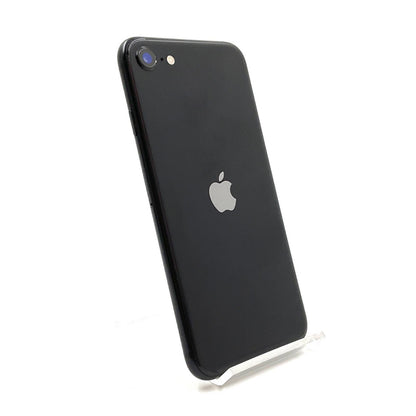 【全額返金保証】【最速発送】Apple iPhone iPhone SE（第2世代） 128GB ブラック au SIMフリー 白ロム 動作確認済 75%
