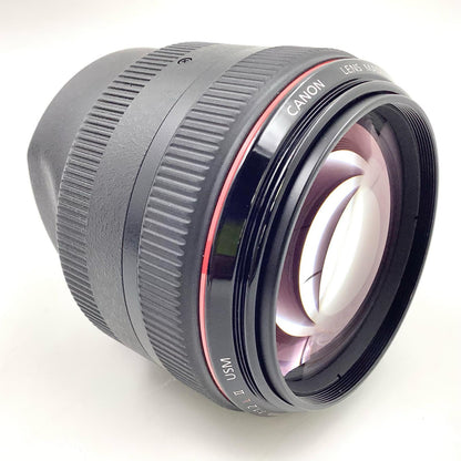【全額返金保証】【最速発送】Canon EF85mm F1.2L II USM 美品 動作確認済
