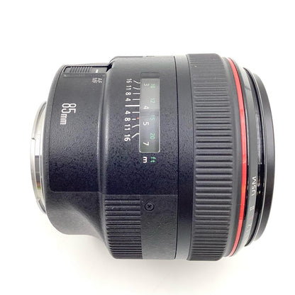 【全額返金保証】【最速発送】Canon EF85mm F1.2L II USM 美品 動作確認済