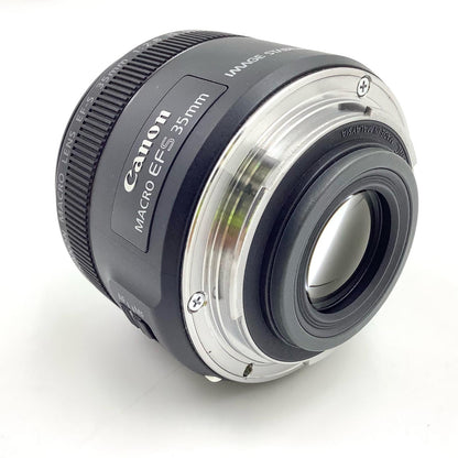 【全額返金保証】【最速発送】Canon EF-S35mm F2.8 マクロ IS STM 動作確認済