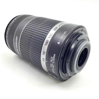 【全額返金保証】【最速発送】Canon EF-S55-250mm F4-5.6 IS STM 動作確認済