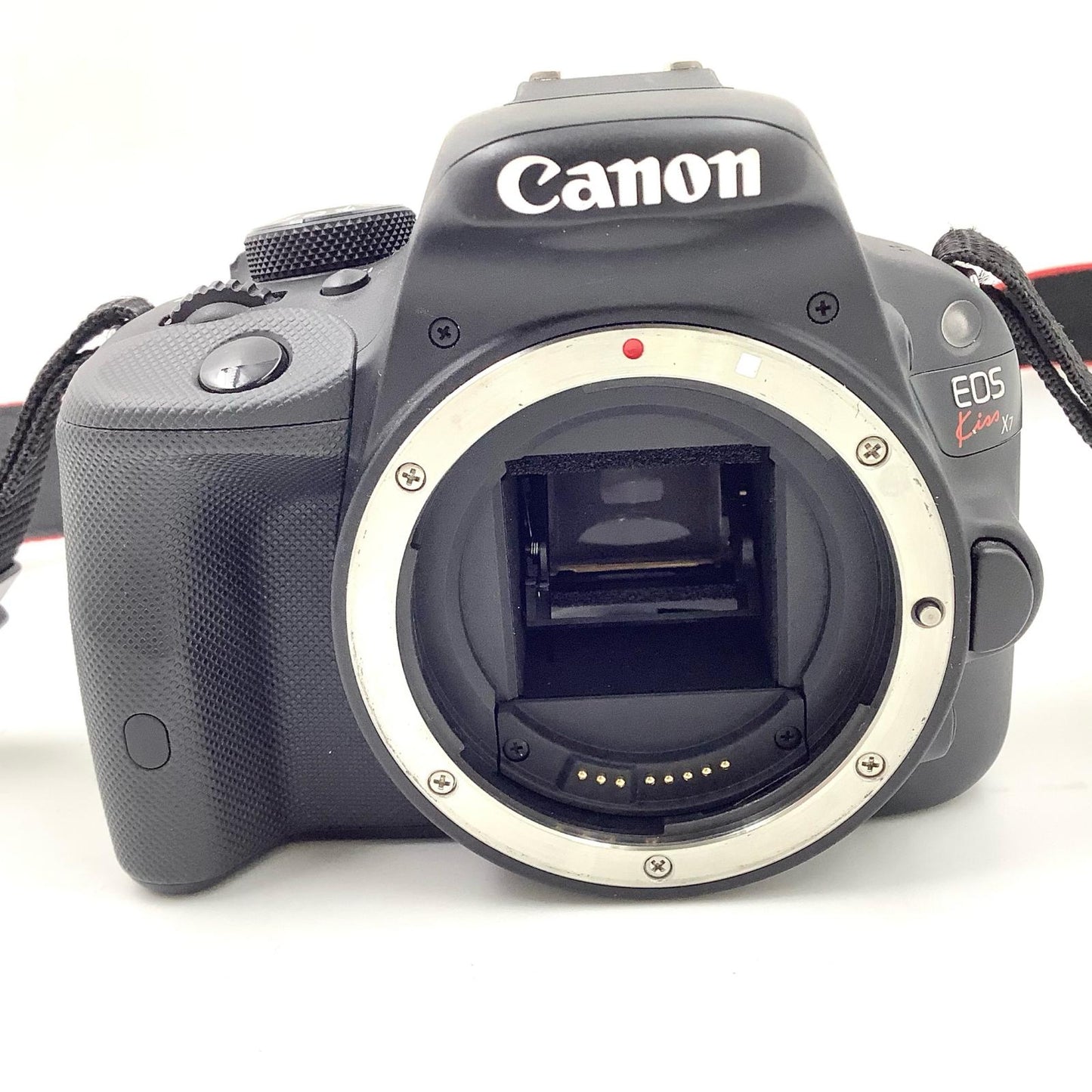 【全額返金保証】【最速発送】Canon デジタル一眼 EOS Kiss X7 ボディ ブラック 動作確認済