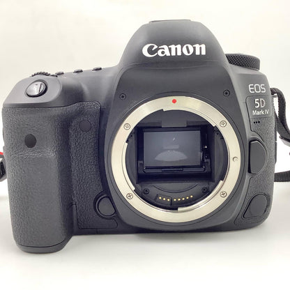 【全額返金保証】【最速発送】Canon デジタル一眼 EOS 5D Mark IV ボディ ブラック 美品 動作確認済