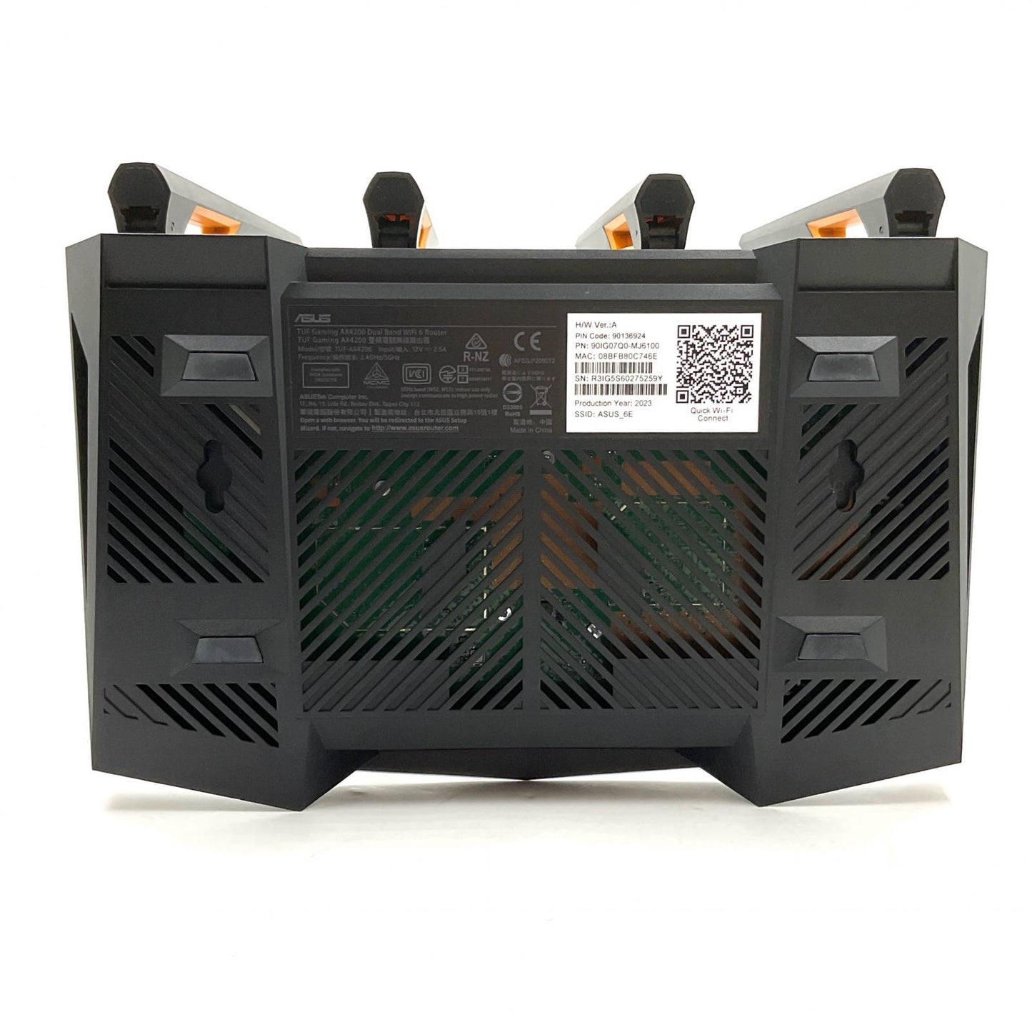 【全額返金保証】【最速発送】ASUS TUF Gaming AX4200 Dual Band Wifi 6 Router TUF-AX4200 美品 動作確認済