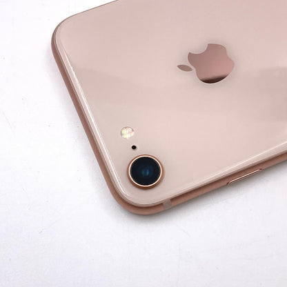 【全額返金保証】【最速発送】Apple iPhone iPhone 8 64GB ゴールド au SIMフリー 白ロム 動作確認済 74%