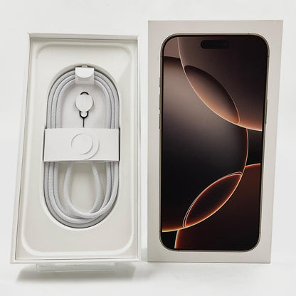 【全額返金保証】【最速発送】Apple iPhone iPhone Pro Max 16 Pro Max 256GB デザートチタニウム SIMフリー 白ロム 超美品 動作確認済 100%