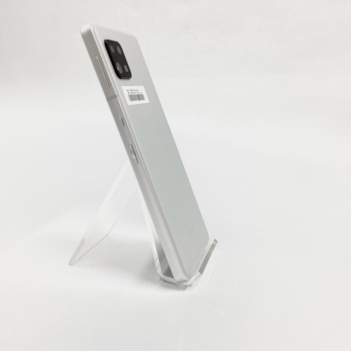 【全額返金保証】【最速発送】SHARP AQUOS sense6 128GB シルバー SIMフリー SH-M19 白ロム 動作確認済