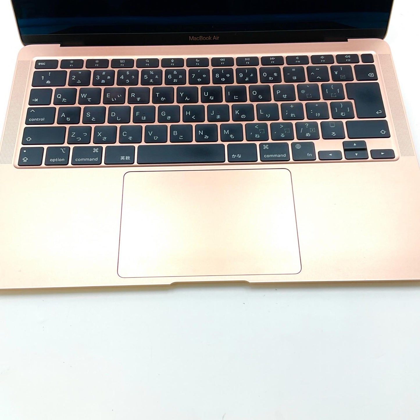 【全額返金保証】【最速発送】Apple MacBook Air 13インチ 2020 M1 8GB SSD 256GB ゴールド 96% 動作確認済