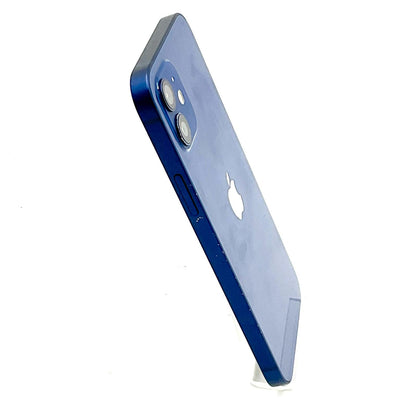【全額返金保証】【最速発送】Apple iPhone iPhone 12 128GB ブルー docomo SIMフリー 白ロム 動作確認済 78%