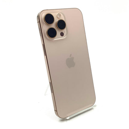 【全額返金保証】【最速発送】Apple iPhone iPhone 16 Pro Max 256GB デザートチタニウム SIMフリー 白ロム 超美品 動作確認済 98%