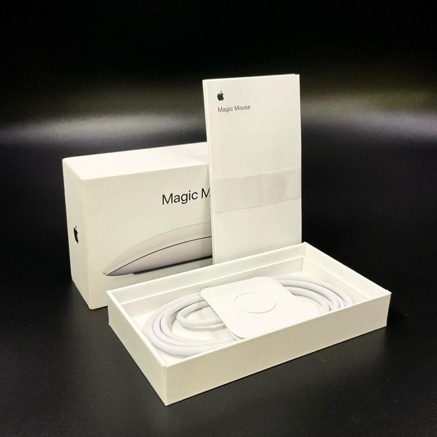 【全額返金保証】【最速発送】Apple Magic Mouse (USB-C) - ホワイト MXK53ZA/A 美品 動作確認済