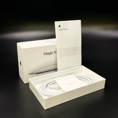 【全額返金保証】【最速発送】Apple Magic Mouse (USB-C) - ホワイト MXK53ZA/A 美品 動作確認済