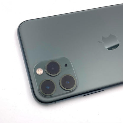 【全額返金保証】【最速発送】Apple iPhone iPhone 11 Pro 256GB ミッドナイトグリーン au 白ロム 動作確認済 72%