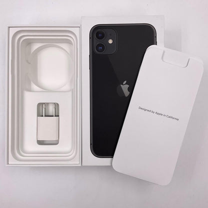 【全額返金保証】【最速発送】Apple iPhone iPhone 11 128GB ブラック SIMフリー 白ロム 動作確認済 75%