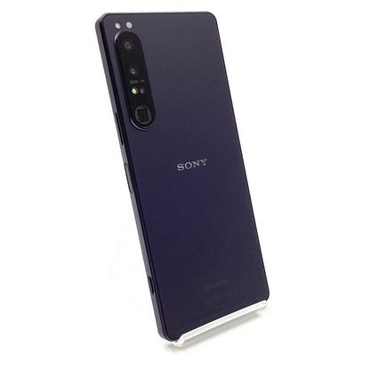 【全額返金保証】【最速発送】Sony Xperia 1 IV 256GB パープル docomo SO-51C 動作確認済