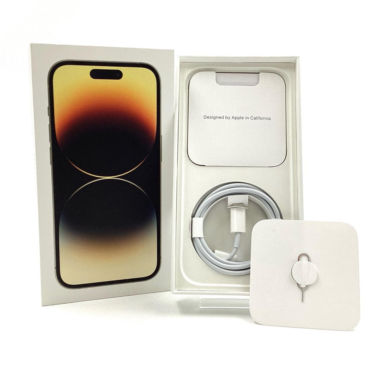 【全額返金保証】【最速発送】Apple iPhone iPhone 14 Pro 128GB ゴールド docomo 白ロム 動作確認済 87%