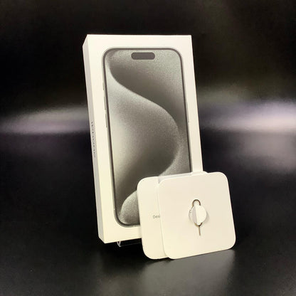 【全額返金保証】【最速発送】Apple iPhone iPhone 15 Pro 512GB ホワイトチタニウム SIMフリー 白ロム 美品 動作確認済 86%