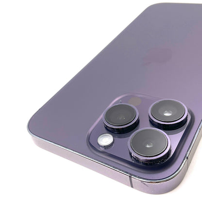 【最速発送】Apple iPhone iPhone 14 Pro Max 256GB ディープパープル SIMフリー 白ロム【難有】 81%