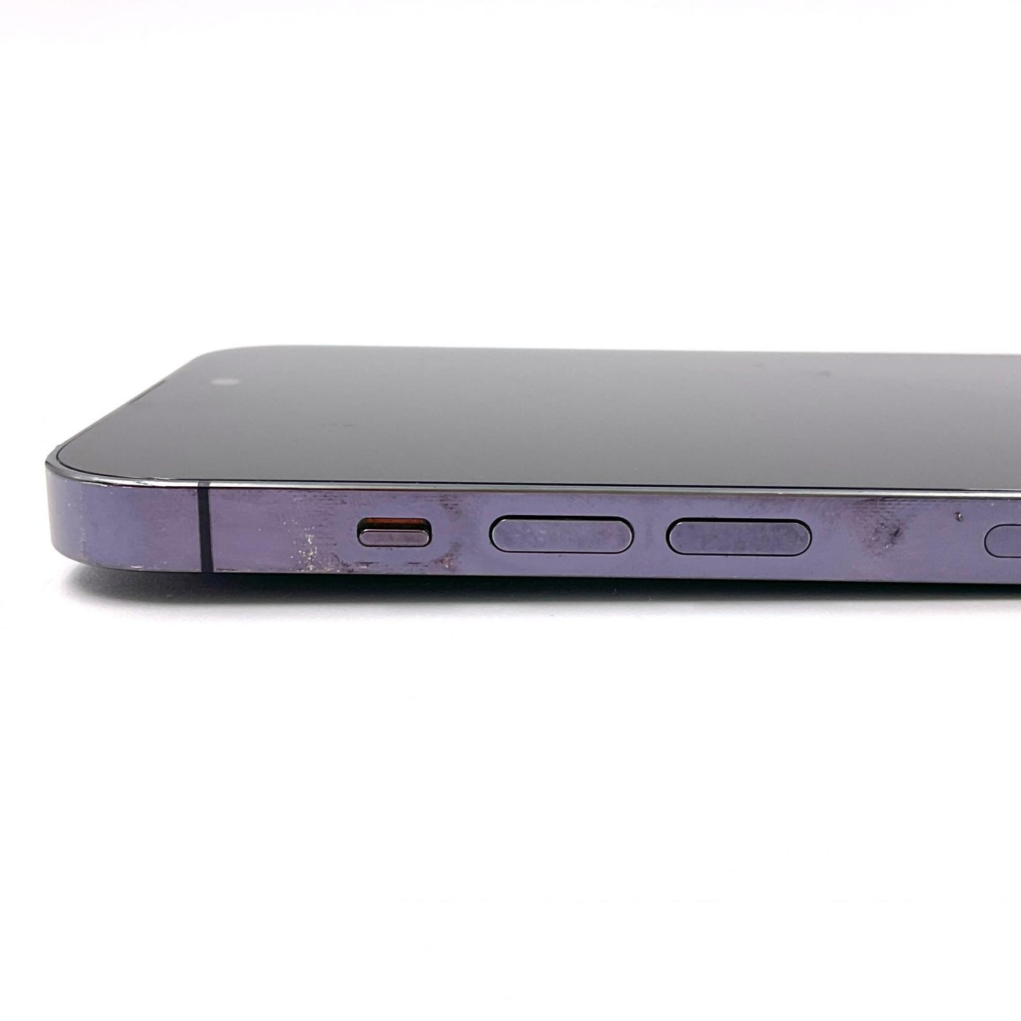 【最速発送】Apple iPhone iPhone 14 Pro Max 256GB ディープパープル SIMフリー 白ロム【難有】 81%