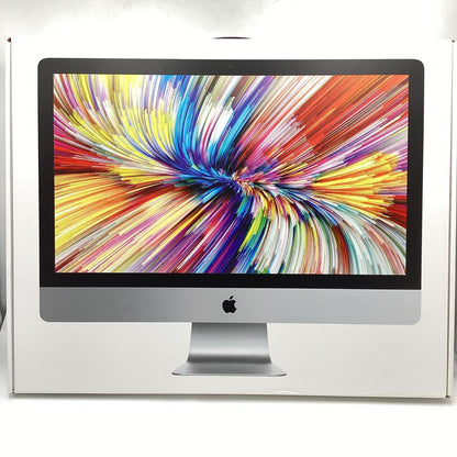 【全額返金保証】【最速発送】Apple iMac 27インチ Intel Core i5 8GB SSD 512GB シルバー 動作確認済