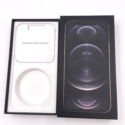 【全額返金保証】【最速発送】Apple iPhone iPhone 12 Pro 256GB グラファイト au 白ロム 動作確認済 76%
