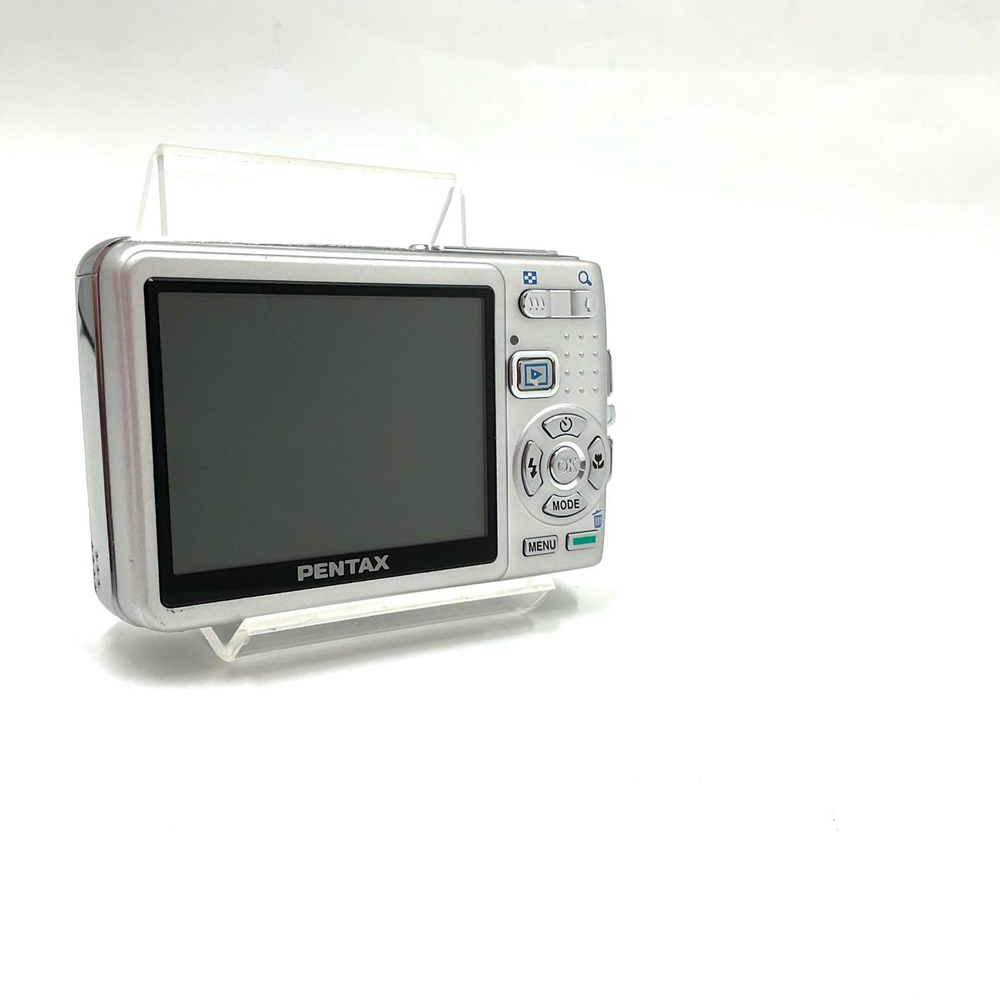 【全額返金保証】【最速発送】PENTAX コンパクトデジタルカメラ Optio A20 美品 動作確認済