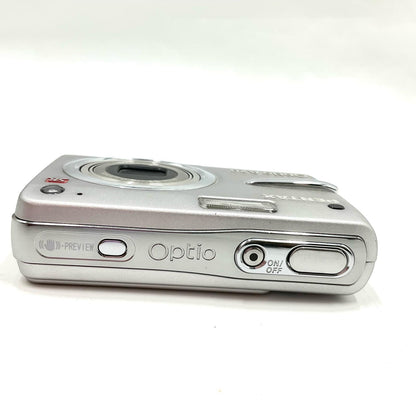 【全額返金保証】【最速発送】PENTAX コンパクトデジタルカメラ Optio A20 美品 動作確認済