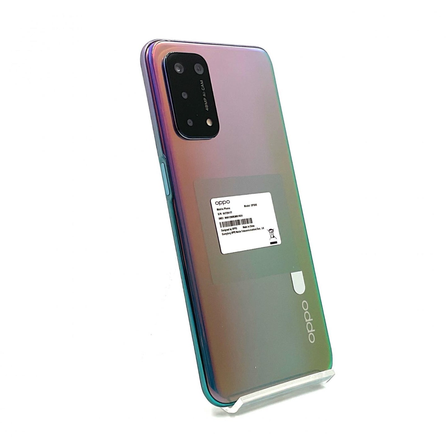 【全額返金保証】【最速発送】OPPO A 54 64GB ファンタスティックパープル au SIMフリー OPG02 白ロム 動作確認済
