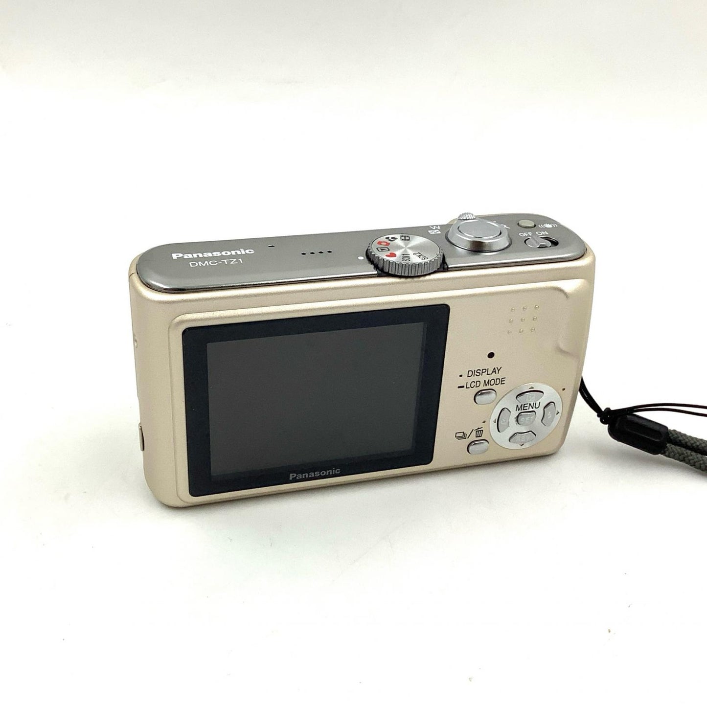 【全額返金保証】【最速発送】Panasonic コンパクトデジタルカメラ LUMIX DMC-TZ1 動作確認済