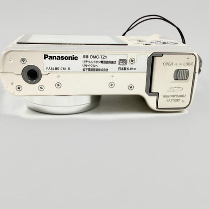 【全額返金保証】【最速発送】Panasonic コンパクトデジタルカメラ LUMIX DMC-TZ1 動作確認済