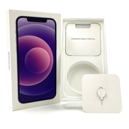 【最速発送】Apple iPhone iPhone 12 128GB パープル Softbank SIMフリー 白ロム【難有】 88%