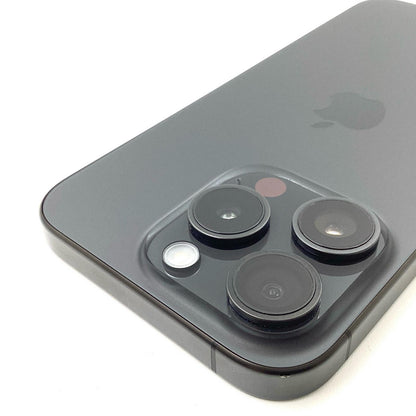 【全額返金保証】【最速発送】Apple iPhone iPhone 15 Pro 256GB ブラックチタニウム SIMフリー 白ロム 動作確認済 89%