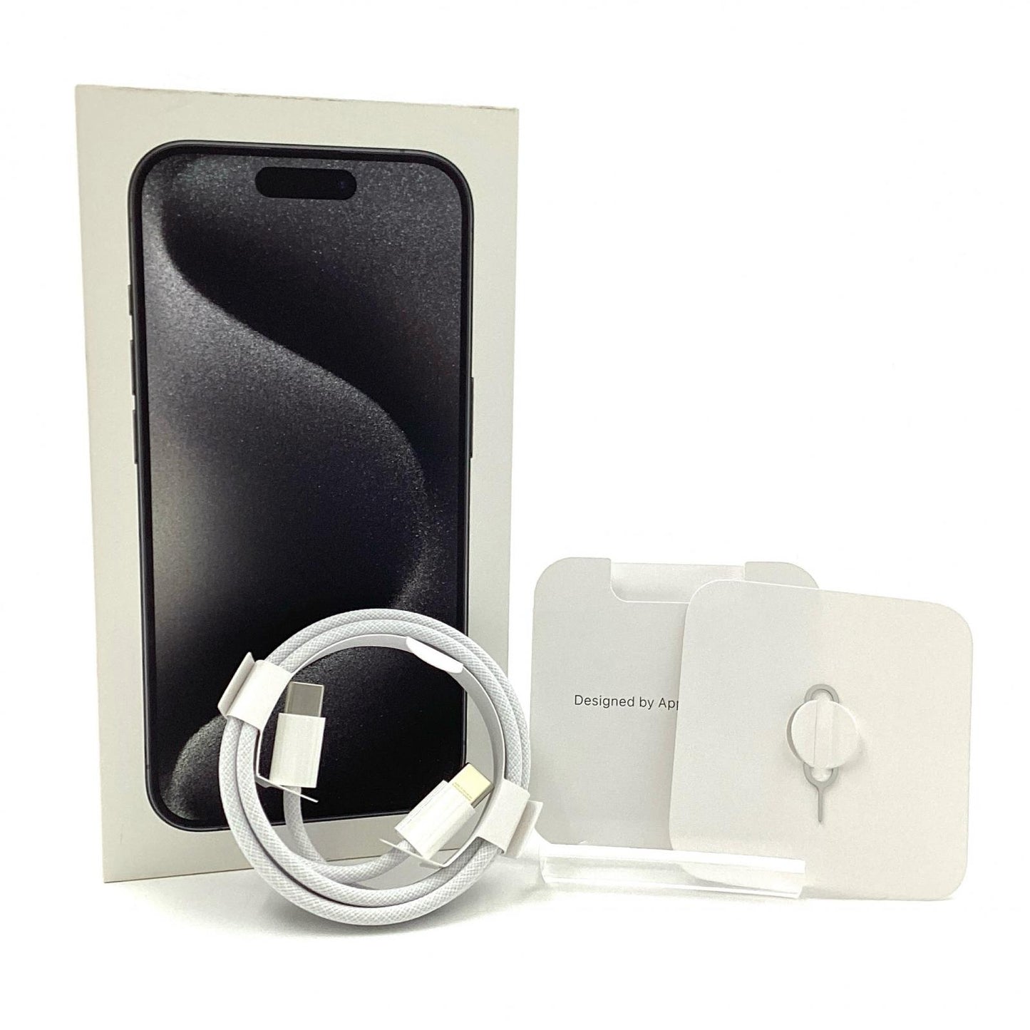 【全額返金保証】【最速発送】Apple iPhone iPhone 15 Pro 256GB ブラックチタニウム SIMフリー 白ロム 動作確認済 89%