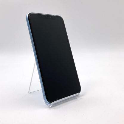 【全額返金保証】【最速発送】Apple iPhone iPhone XR 64GB ブルー docomo 白ロム 動作確認済 85%