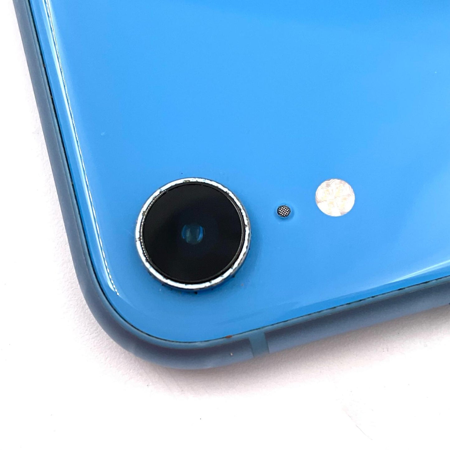 【全額返金保証】【最速発送】Apple iPhone iPhone XR 64GB ブルー docomo 白ロム 動作確認済 85%