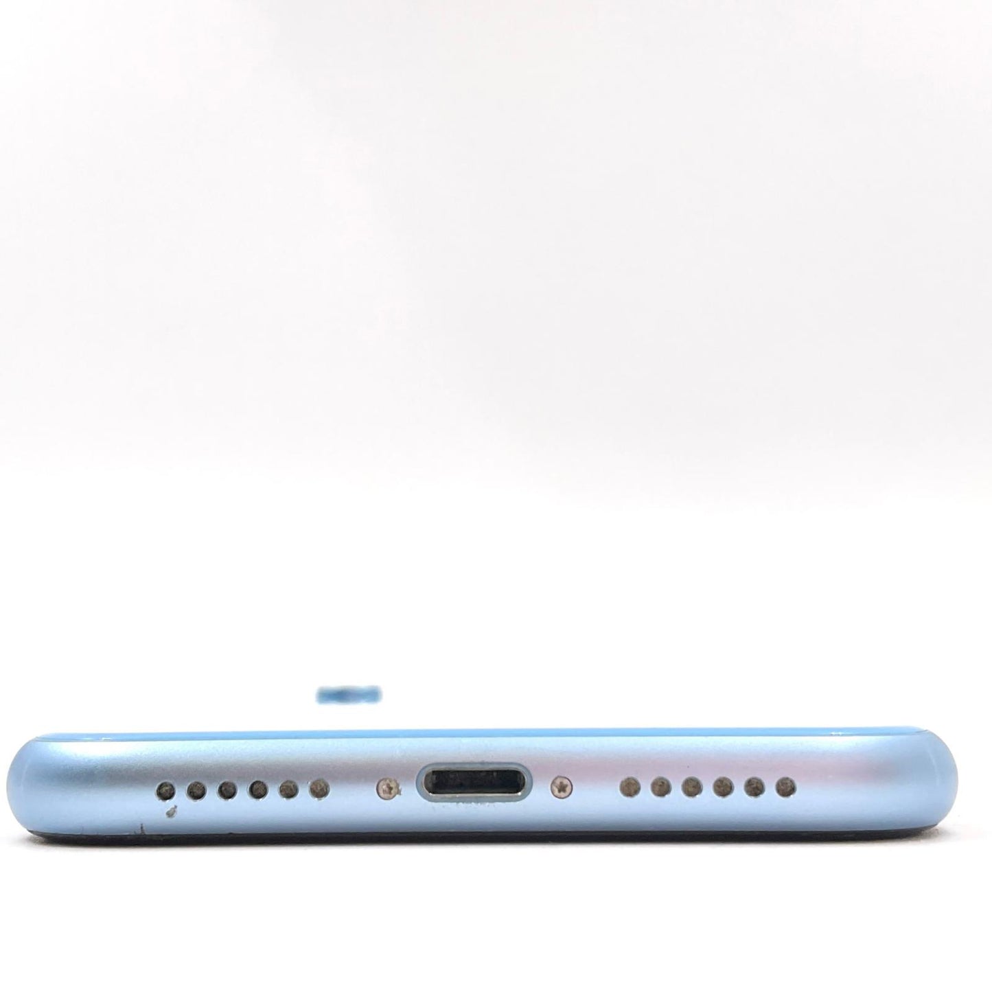 【全額返金保証】【最速発送】Apple iPhone iPhone XR 64GB ブルー docomo 白ロム 動作確認済 85%