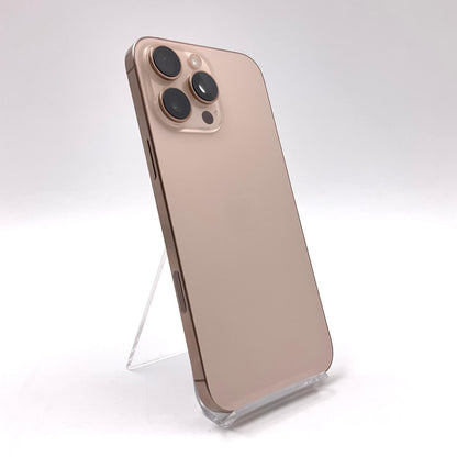 【全額返金保証】【最速発送】Apple iPhone iPhone 16 Pro Max 256GB デザートチタニウム SIMフリー 白ロム 動作確認済 100%