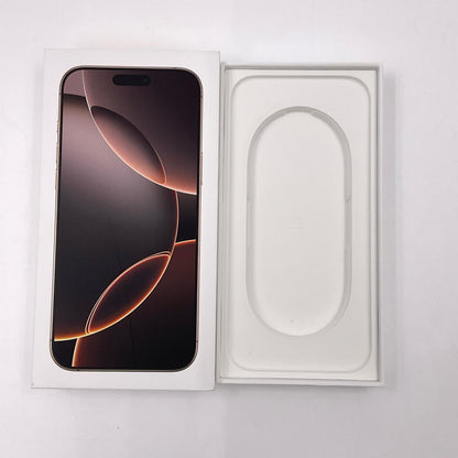 【全額返金保証】【最速発送】Apple iPhone iPhone 16 Pro Max 256GB デザートチタニウム SIMフリー 白ロム 動作確認済 100%