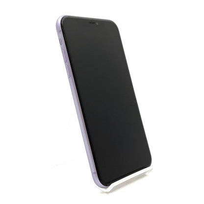 【全額返金保証】【最速発送】Apple iPhone iPhone 11 64GB パープル Softbank 白ロム 動作確認済 72%