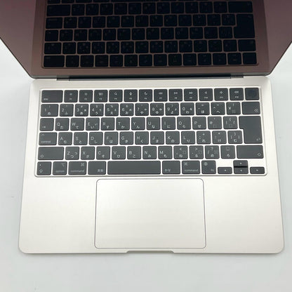 【全額返金保証】【最速発送】Apple MacBook Air 13インチ 2022 Apple M2 8GB SSD 256GB スターライト 100% 超美品 動作確認済