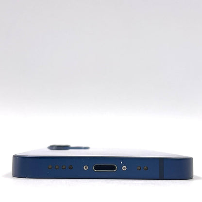 【全額返金保証】【最速発送】Apple iPhone iPhone 12 mini 64GB ブルー Softbank 白ロム 動作確認済 82%