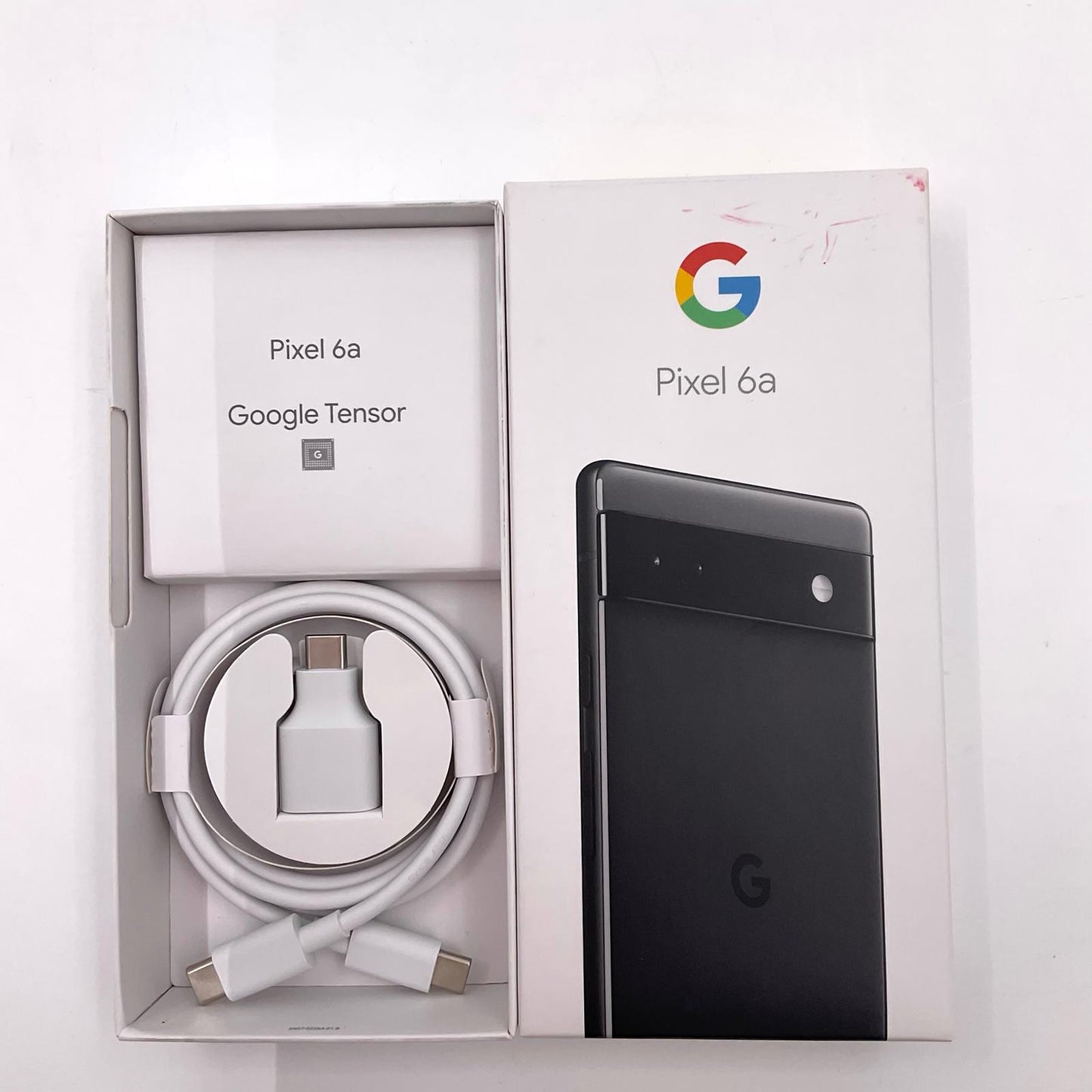 【全額返金保証】【最速発送】Google Pixel 6a 128GB Charcoal SIMフリー GB17L 白ロム 動作確認済